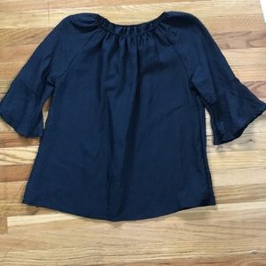 Black Off-shoulder Top